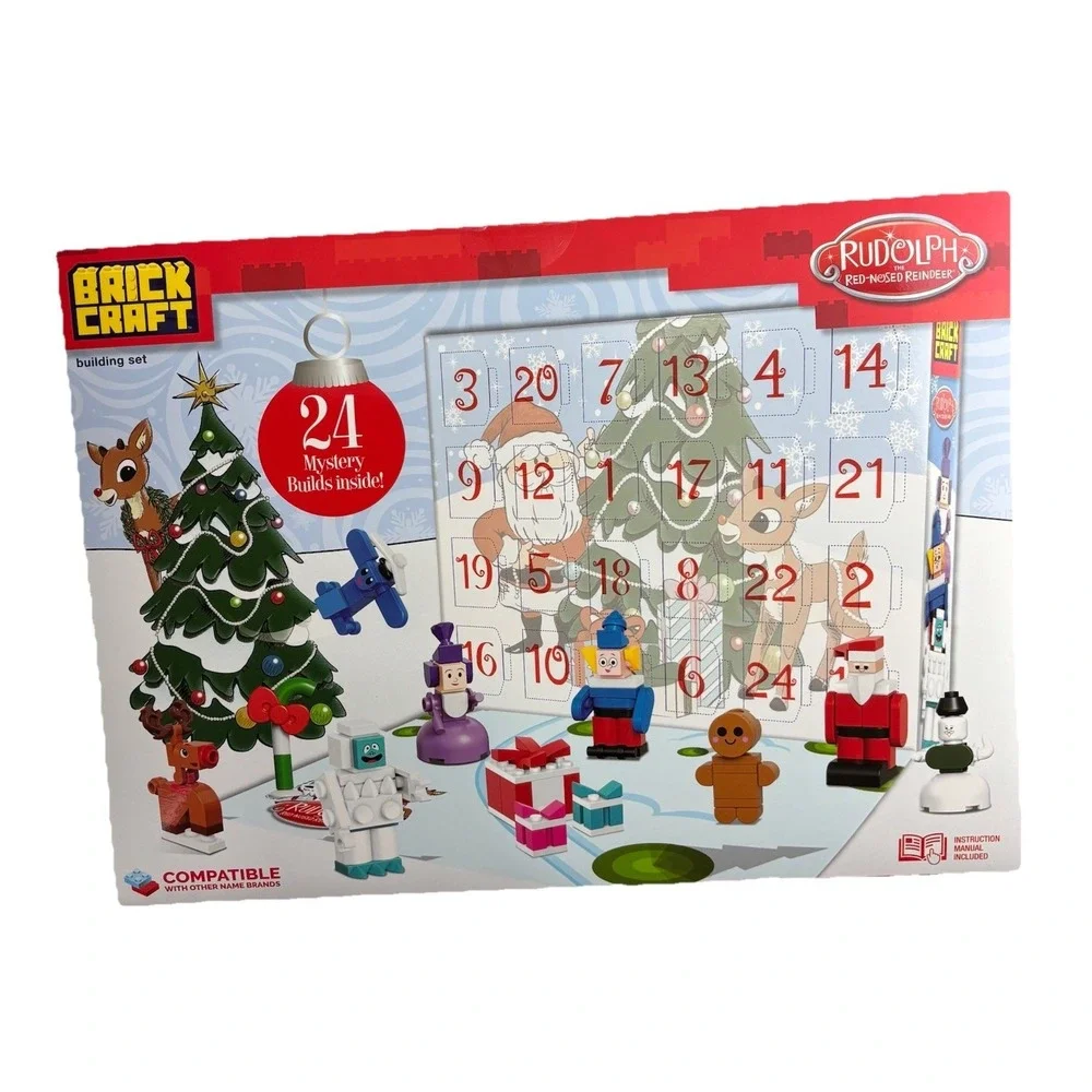 Brick Craft Rudolph The Red Nosed‎ Reindeer Advent Calendar